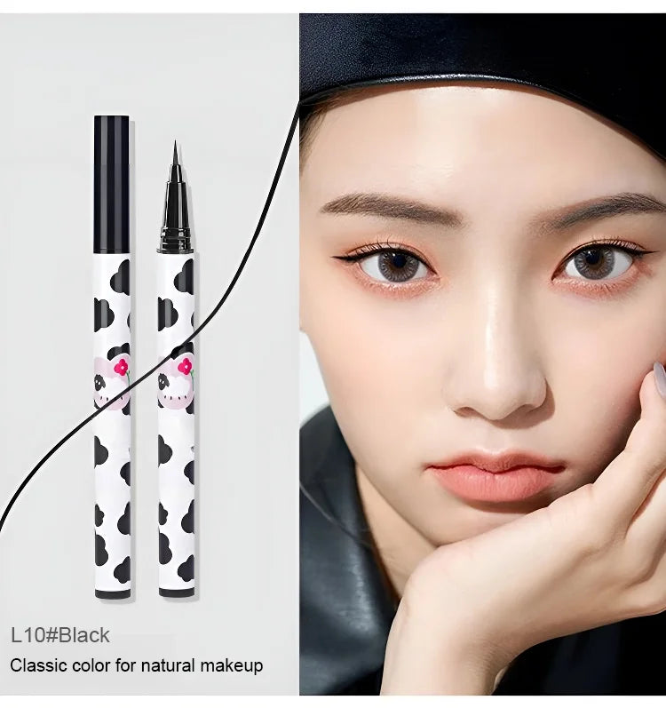 💖24hours lasting eyeliner waterproof quick-drying 0.1mm ultra-fine