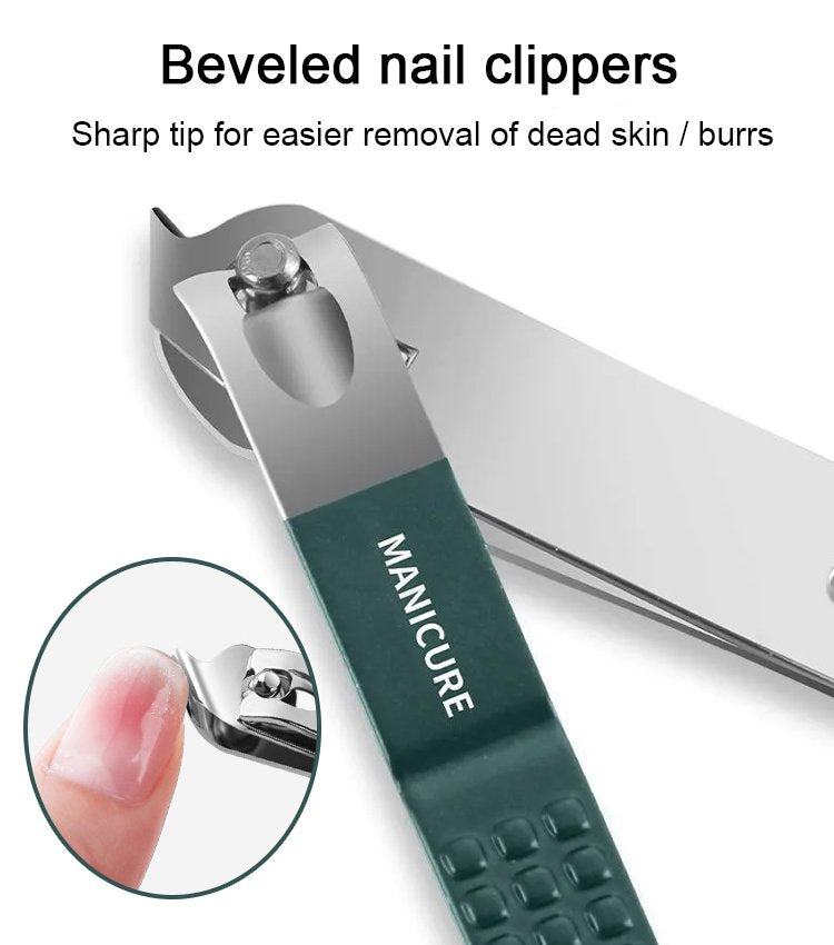 Solashproof Nail Clipper 4Pcs Set