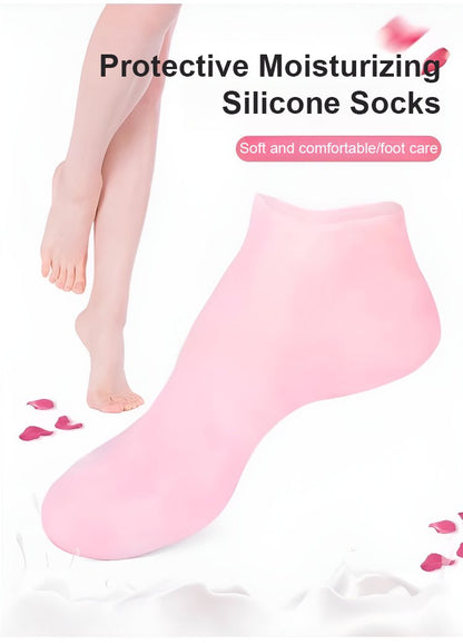 🍸🍹 50% OFF NOW! 🍹🍸Silicone Foot MaskMoisturizing Socks