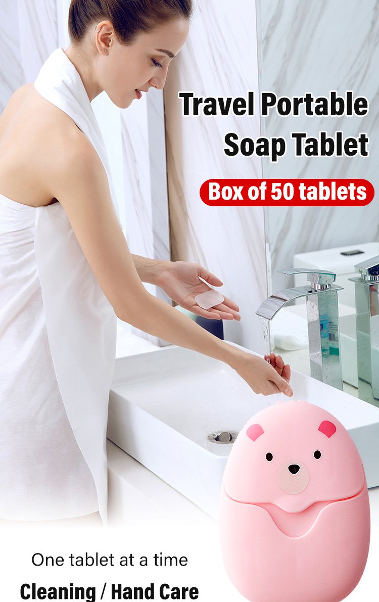 🔥Price Reduce Promotion!Travel Portable Soap Tablet