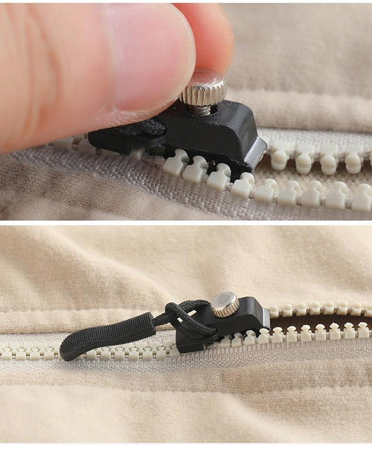 Removable zipper repairer