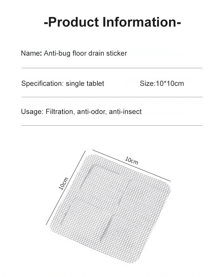 20Pcs Floor drain filters