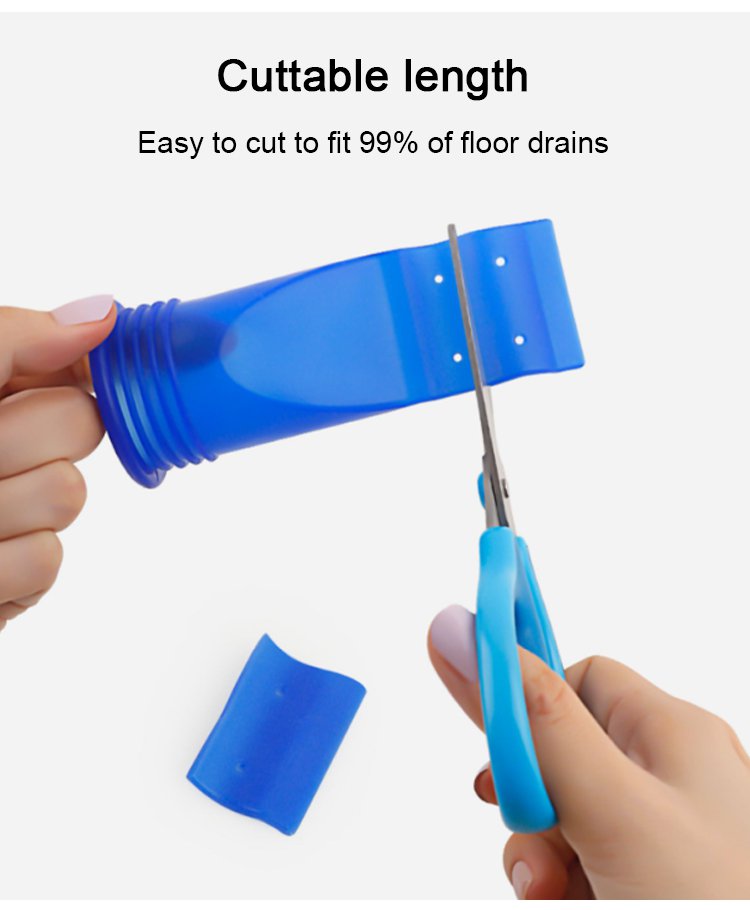 Anti-odour silicone floor drain backflow preventer