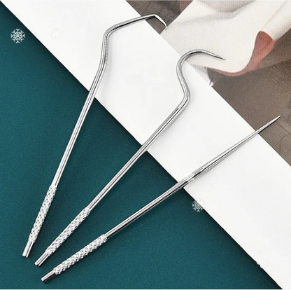 🔥 BIGGEST SALE - 45% OFF🔥🔥Stainless Steel Toothpick Set🌙