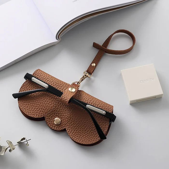 ✨HOT SALE- 49% OFF✨Soft Leather Sunglasses Bag👓️