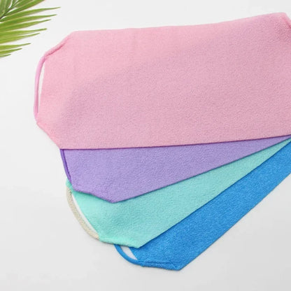 Stretchable Back Rub Bath Towel