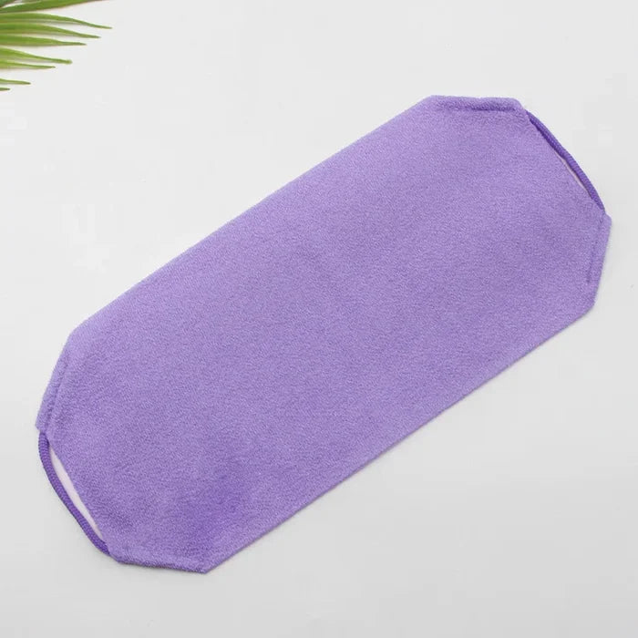 Stretchable Back Rub Bath Towel