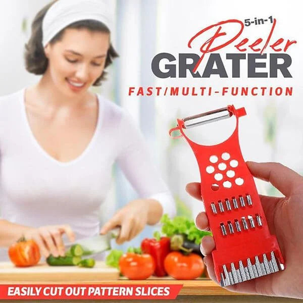 🔥Hot Sale🔥5-in-1 Peeler Grater