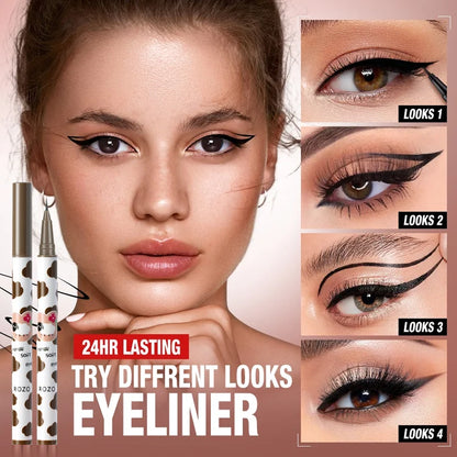 💖24hours lasting eyeliner waterproof quick-drying 0.1mm ultra-fine