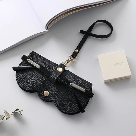 ✨HOT SALE- 49% OFF✨Soft Leather Sunglasses Bag👓️