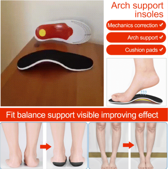 Flat Foot Correction Insoles