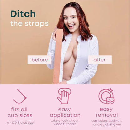 Invisible Bra Women Breast Lift Nipple Cover Tape