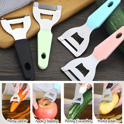 Multifunctional Stainless Steel Peeler