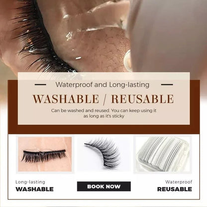 Reusable Self-Adhesive Eyelash Jelly Strips