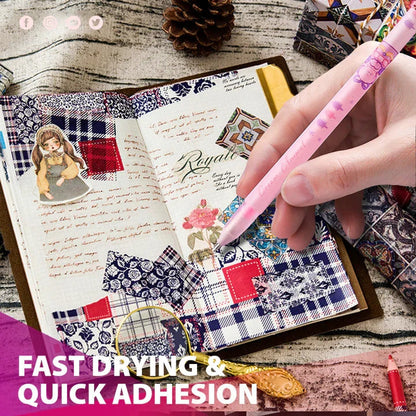 🎨LAST DAY 49% OFF - Scrapbook Quick Dry Glue Pen