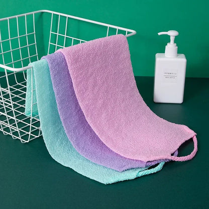 Stretchable Back Rub Bath Towel