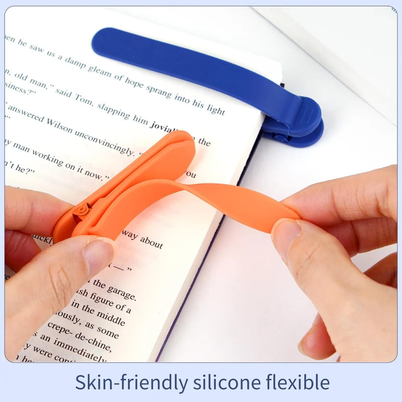 🔥Hot Sale🔥Strong Adsorption Silicone Bookmarks