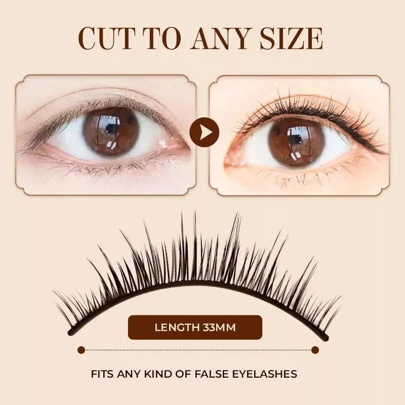 Reusable Self-Adhesive Eyelash Jelly Strips