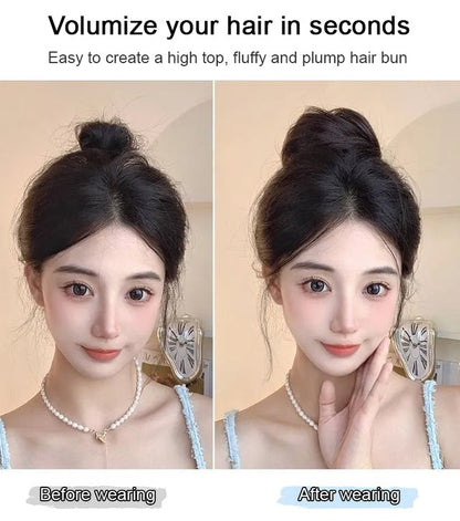 🔥SAVE 48% OFF🎁Real Hair Bun Wig💖