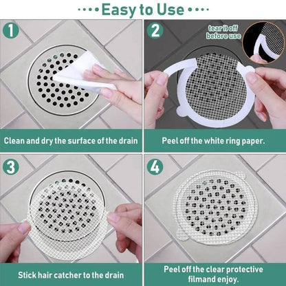 🔥FREE SHIPPING & 45%OFF🔥Disposable Shower Drain Hair Catcher