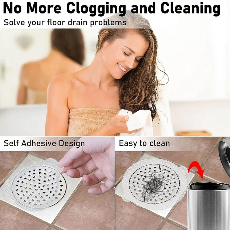 🔥FREE SHIPPING & 45%OFF🔥Disposable Shower Drain Hair Catcher