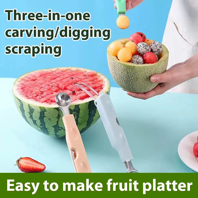 3-in-1 fruit spoon