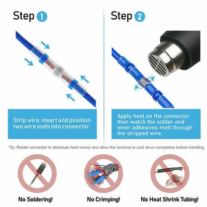 Waterproof Heat Shrink Tube Wire Connector Kit