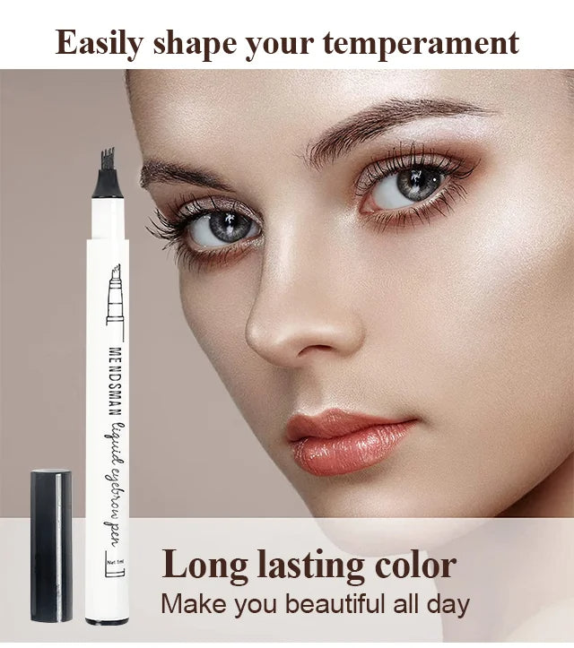 Micro-fork Tip Waterproof Eyebrow Pencil