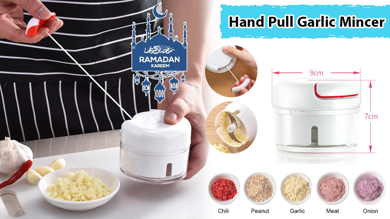 Hand Pull Garlic Mincer