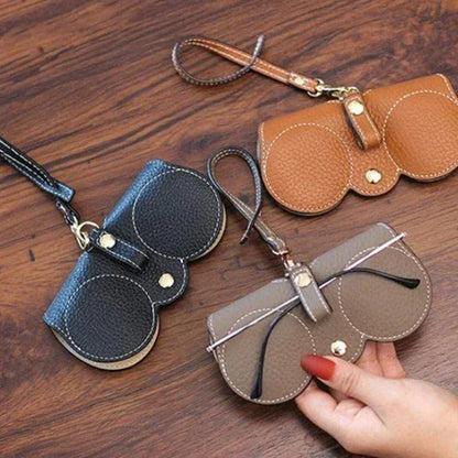 ✨HOT SALE- 49% OFF✨Soft Leather Sunglasses Bag👓️