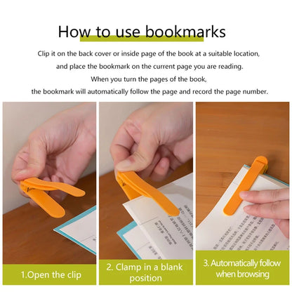 🔥Hot Sale🔥Strong Adsorption Silicone Bookmarks