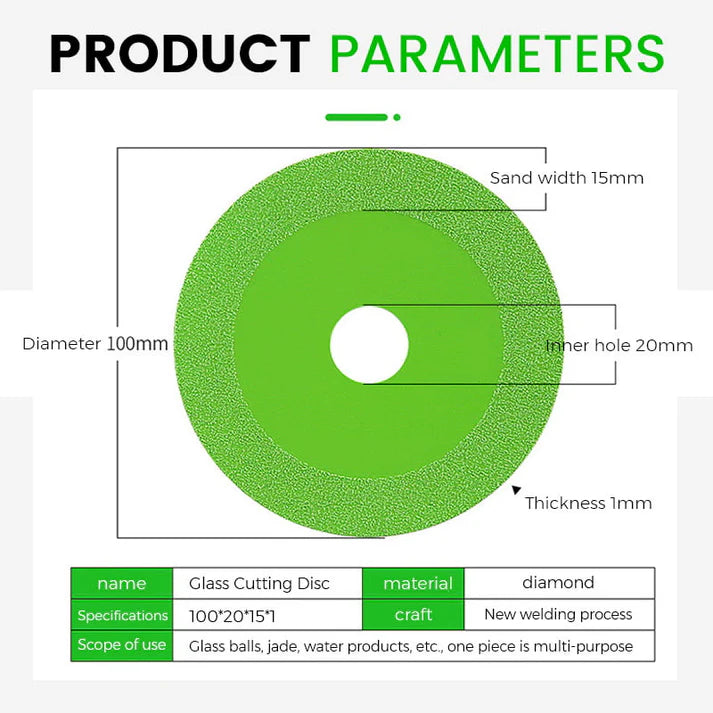 🔥Hot Sale🔥Disc for cutting glass