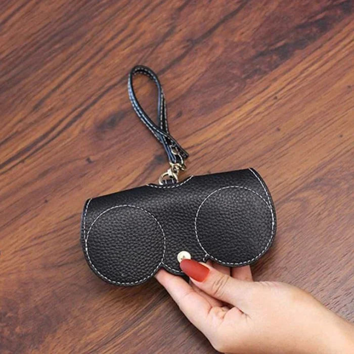 ✨HOT SALE- 49% OFF✨Soft Leather Sunglasses Bag👓️