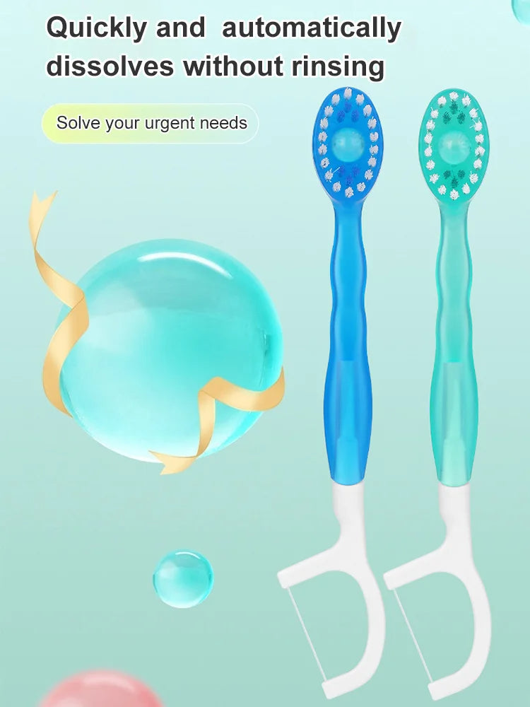 🔥Buy 1 Get 1 Free🎁Multi-functional portable disposable popper toothbrush