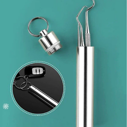 🔥 BIGGEST SALE - 45% OFF🔥🔥Stainless Steel Toothpick Set🌙