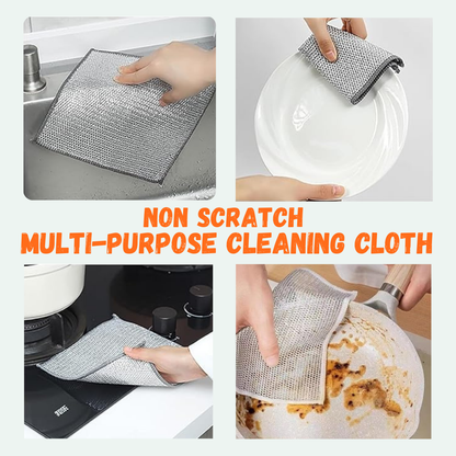 6 Pcs Multipurpose Non-Scratch DishWash Cloth