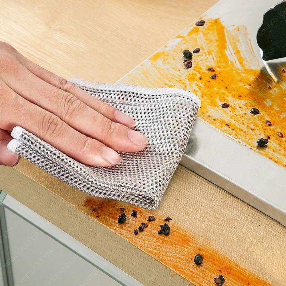 6 Pcs Multipurpose Non-Scratch DishWash Cloth