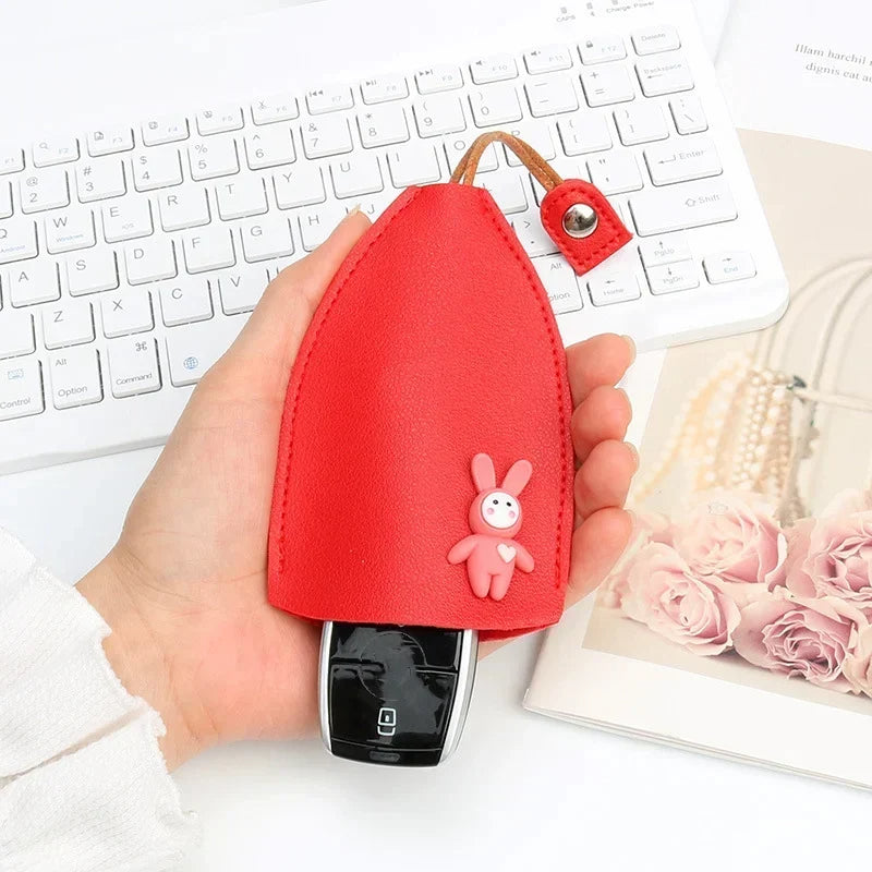 🔥 Creative Pull-out Cute Large-capacity Car Key Case