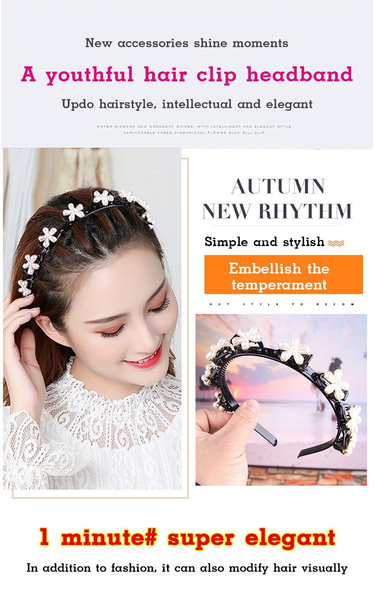 Multi-layer Hollow Braided Hair Band Headband