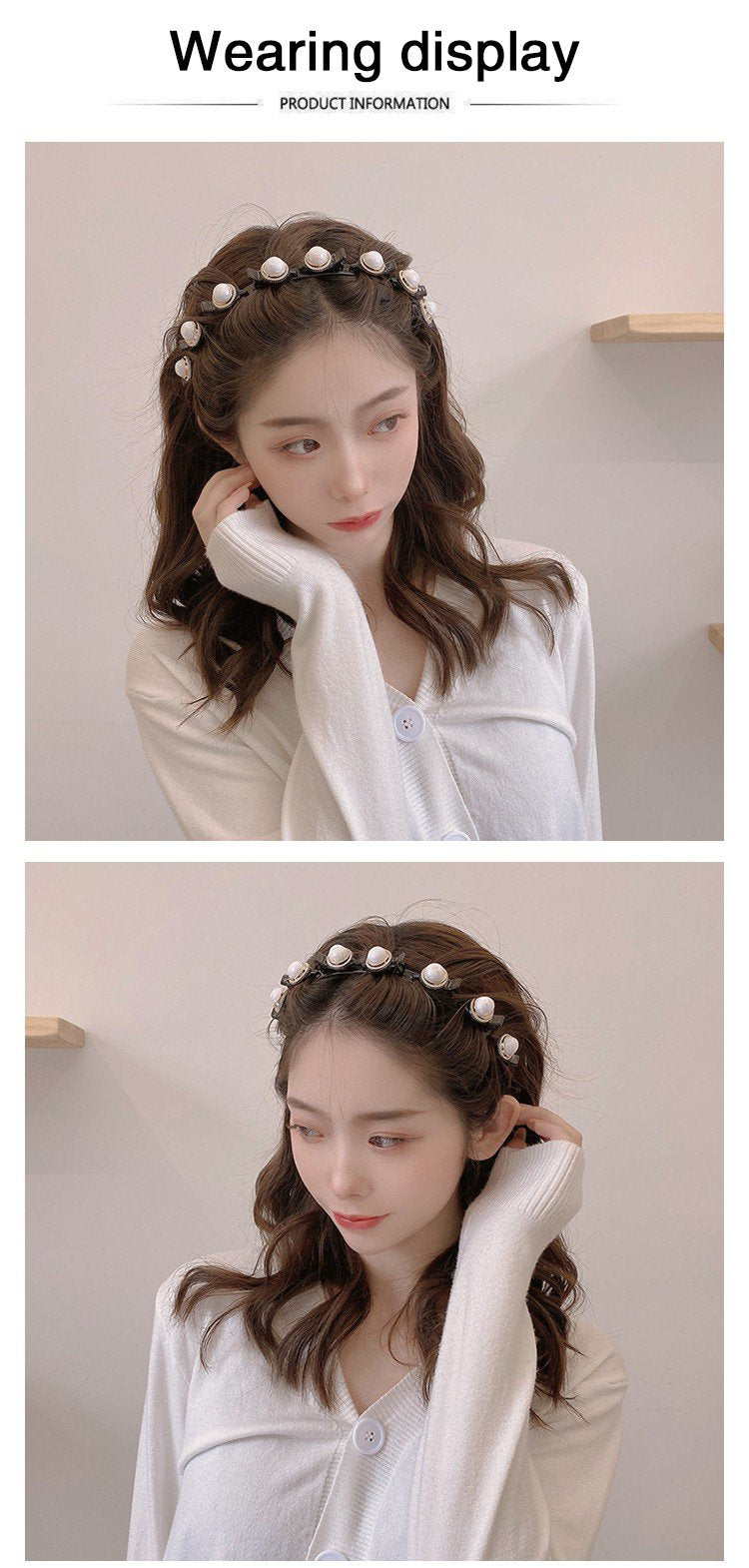 Multi-layer Hollow Braided Hair Band Headband