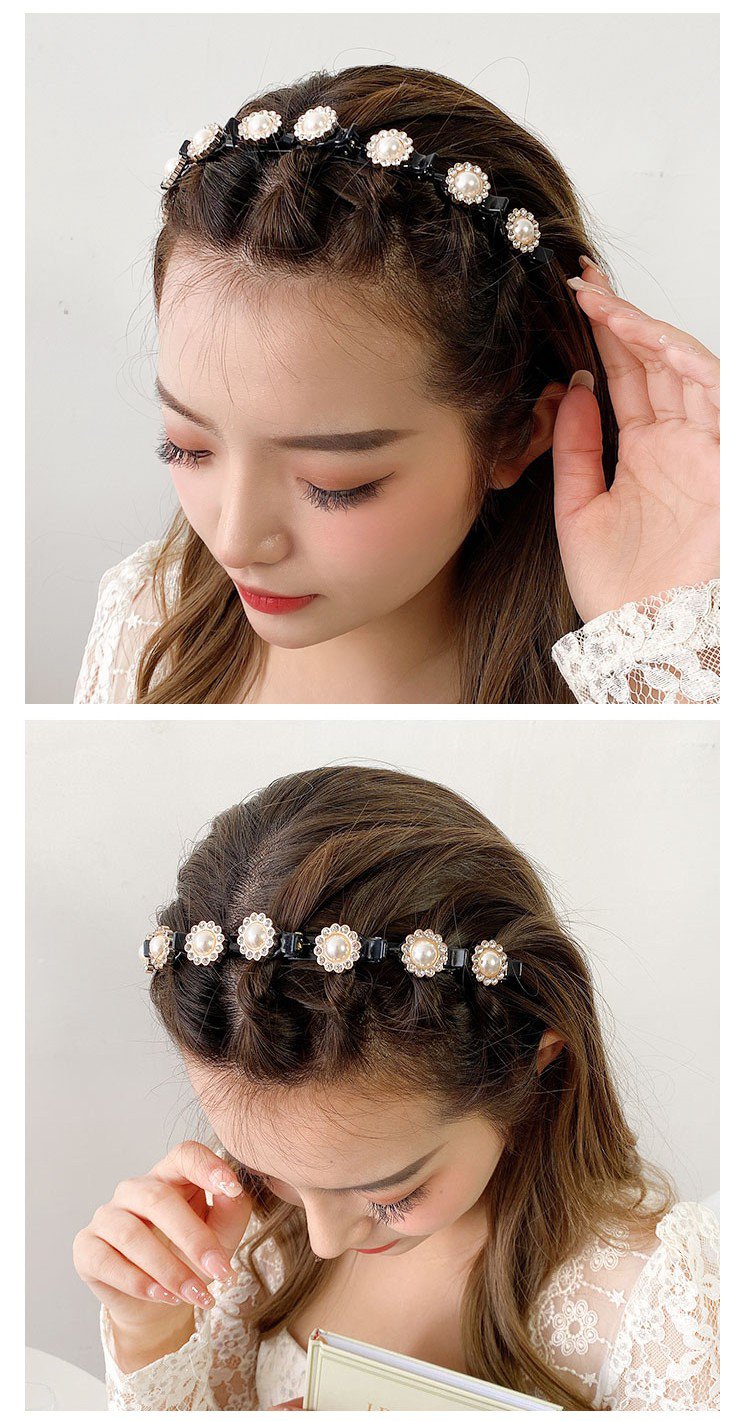 Multi-layer Hollow Braided Hair Band Headband