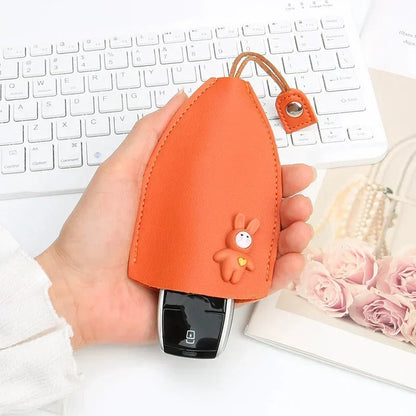 🔥 Creative Pull-out Cute Large-capacity Car Key Case