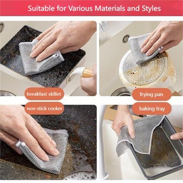 💥Limited Time Offer💥Double Stainless Steel Scrubber