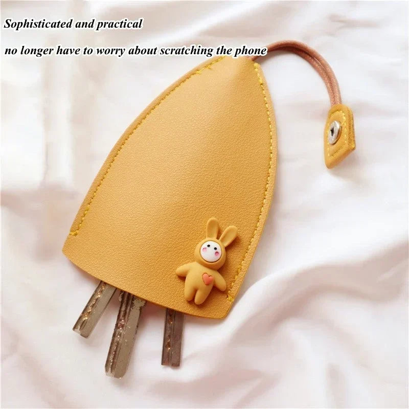 🔥 Creative Pull-out Cute Large-capacity Car Key Case