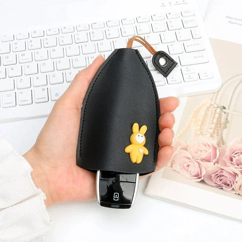 🔥 Creative Pull-out Cute Large-capacity Car Key Case