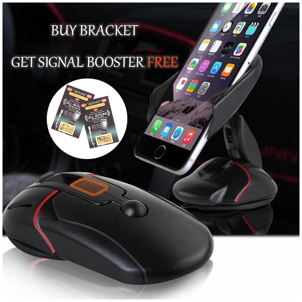 Creative Mouse Car Bracket (BUY 1 BRACKET GET 1 SIGNAL BOOSTER FREE)