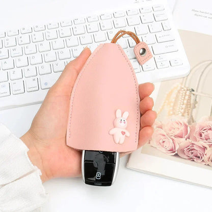 🔥 Creative Pull-out Cute Large-capacity Car Key Case