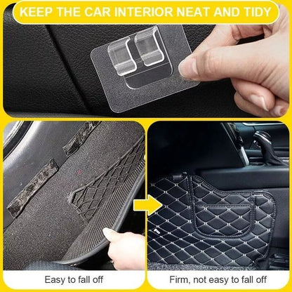 MULTIPURPOSE CAR MAT FIXING BUCKLES (10 Pcs/Set)