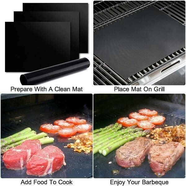 Recyclable Non-Stick BBQ Grill Mat