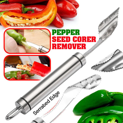 🔥Price Reduce Promotion!Pepper Seed Corer Remover